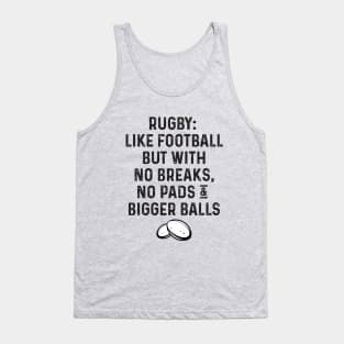 Rugby Like Football But... Tank Top